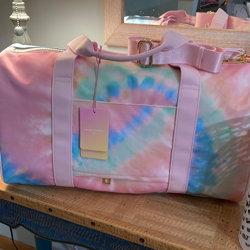 Target Stoney Clover Lane Tie dye duffle- new